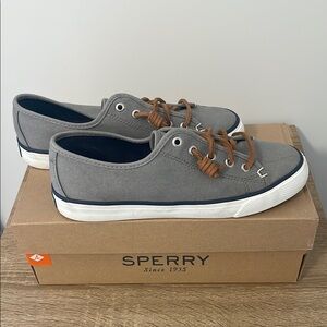 Sperry Women’s Gray Canvas Sneakers